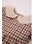 Kız Bebek Kareli Uzun Kollu Flanel Elbise D5594A524WN 2