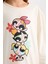 Kız Çocuk Pijama Takımı PowerPuff Girls Uzun Kollu Üst Desenli Beli Lastikli Uzun Alt D9838A824AU 4