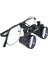 Hiperlupa St355 Ince Çerçeve Cerrahi Loupes Büyüteç Gözlük 3.5x420 Değişken Pupil Mesafeli Siyah 2