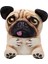 Neco Toys Wild Alive Büyük Peluş Pug Katie 1