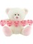 Neco Plush "ı Love You Thıs Much" Kalpli Peluş Ayı 55 cm 1