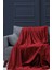 Deluxe Wellsoft Battaniye Bordo Çift Kişilik 200 x 220 cm 4