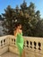 Amanda Askılı Elbise 78548 Yeşil 1
