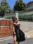 Easy Yaka Detay Midi Boy Elbise 582136 Siyah 1