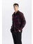 Regular Fit Polo Yaka Kareli Flanel Uzun Kollu Uzun Kollu GÖMLEK E0983AX24WN 3