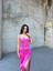 Iris Gloplu Midi Elbise 24858 Pembe 3