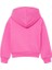 Çocuk Mavi Logo Baskılı Kapüşonlu Pembe Sweatshirt 7610035-70982 3