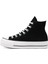 Chuck Taylor All Star Platform Canvas Kadın Siyah Günlük Stil Ayakkabı 560845C 4
