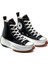 Run Star Hike Canvas Platform Kadın Siyah Sneaker Ayakkabı 166800C 2