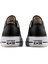 Chuck Taylor All Star Leather Platform Kadın Siyah Sneaker Ayakkabı 561681C 4