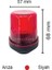 Marine SL12 Tekne Direk Başı Arıza Feneri Siyah Gövde Sealux 12V 57 x 68mm 2