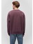 Erkek Sweatshirt Vişne M0S10276-70260 Bisiklet Yaka Loose 3