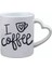 Kişiye Özel Love Coffee Özel Tasarım Hediye Kalp Kulplu Süblimasyon Baskılı Kupa Bardak 2