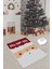 Ho Ho Ho Djt Yılbaşı Halısı, Yeni Yıl Halısı 80 x 120 1