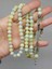Peridot (Zebercet) Taşı Yeşil-Beyaz Alacalı 99LUK Tesbih 8mm (23115) 1