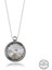 Swarovski Crystal Taşlı Çerçeveli Gümüş Kadın Kolye 1
