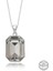 Swarovski Crystal Taşlı Baget Gümüş Kadın Kolye 1
