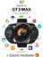 Gt3 Max Clasic Akıllı Saat Yuvarlak Model 1.5 Inç 37MM Amoled Ekran Akıllı Kol Saati 2