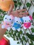 Mavi Renk Pelüş Hello Kitty Sanrio Maskot Anahtarlık ve Çanta Süsü Kawaii Anime Love 1