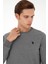 U.S. Polo Assn. Erkek Antrasit Melanj Sweatshirt 50295159-VR081 2