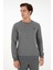 U.S. Polo Assn. Erkek Antrasit Melanj Sweatshirt 50295159-VR081 3