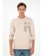 U.S. Polo Assn. Erkek Taş Sweatshirt 50293448-VR049 3