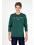 U.S. Polo Assn. Erkek Koyu Yeşil Sweatshirt 50293362-VR079 1