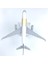 Mongolian Airlines Boeing 767 16CM Alaşım Uçak Modeli (Yurt Dışından) 2