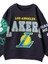 80424 8-12 Yaş Lakers Baskılı Sweat 2
