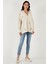 Çiçek Işlemeli Oversize Fit V Yaka Düğmeli Hırka Bayan Hırka 4616191 3
