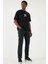 Streç Pamuklu Comfort Fit Yüksek Bel Boru Paça Jeans Erkek Kot Pantolon 4411S23TEXAS 1