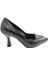 Amabella Kadın Suni Deri Stiletto - Amabella - Siyah - 40 1