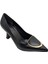 Amabella Kadın Suni Deri Stiletto - Amabella - Siyah - 40 3