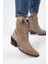 Ellinor Kadın Deri Western Vizon Bot 3