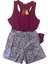 Pierre CARDIN-7268-BAYANSPORCU Şorlu Pijama Takımı-Vişne 4