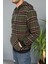 Arkası Baskılı Kapüşonlu Sweatshirt Kanguru Cepli Oversize 2