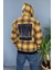 Arkası Baskılı Kapüşonlu Sweatshirt Kanguru Cepli Oversize 1