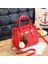 Kadınlar Için Çanta 2024 Avrupa ve Amerika Yeni Moda Tek Omuz Küçük Çanta Çift Katmanlı Büyük Kapasiteli Kürk Topu Kadınlar Için Taşınabilir Crossbody Çanta (Yurt Dışından) 1