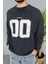 Oversize Baskılı Old School Sweatshirt 1