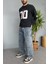 Oversize Baskılı Old School Sweatshirt 2