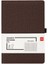 Kumaş Kaplama Kahverengi A5 96 Yp. Kareli Defter N118G 1