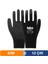 Touch Siyah Poliüretan Kaplı Polyester Örme Eldiven No: 8/M - 12'li Paket 1