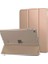 Apple iPad 10.2 7.nesil Kılıf Yatay Standlı Arkası Sert P.c Güçlü Mıknatıslı Smart Kılıf + 9h Temperli Nano Ekran Koruyucu 2