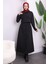 Siyah Crop Ceket Etekli Takım 1