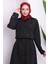 Siyah Crop Ceket Etekli Takım 3