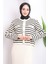 Krem Crop Hırka Triko Elbise İkili Kombin 3