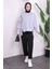 Gri Bisiklet Yaka Üç İplik Basic Sweat 2