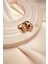 Italyan Limited Edition Inci Zirkon Taşlı Xuping Minimal Halka Rose Gold Kadın Küpe 4