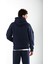 Studio Lacivert  - Oversize Fit Hoodie Erkek 3