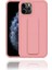 Apple IPhone 11 Pro Max Uyumlu Rose Gold Yumuşak Silikon Standlı Tutacaklı (Tutamaçlı) Telefon Kılıfı 2